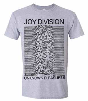 Merch Joy Division: Póló Unknown Pleasures (grey)