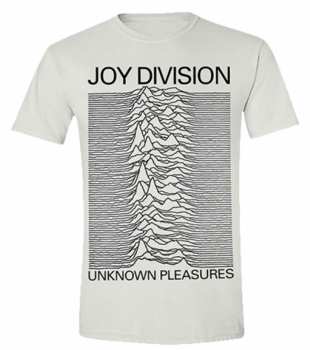 Merch Joy Division: Póló Unknown Pleasures (white)