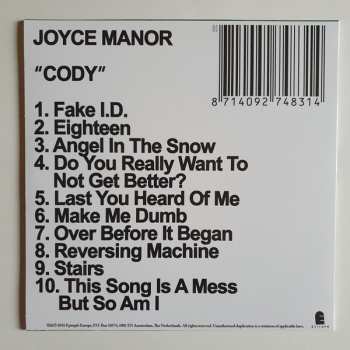 LP Joyce Manor: Cody
