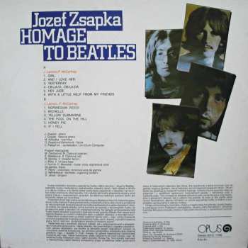 LP Jozef Zsapka: Homage To Beatles