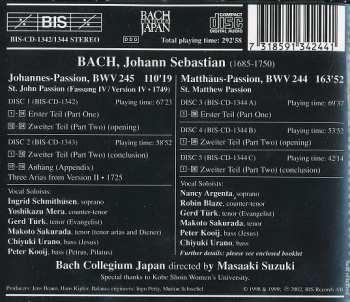 5CD Johann Sebastian Bach: Johannes-Passion / Matthäus-Passion