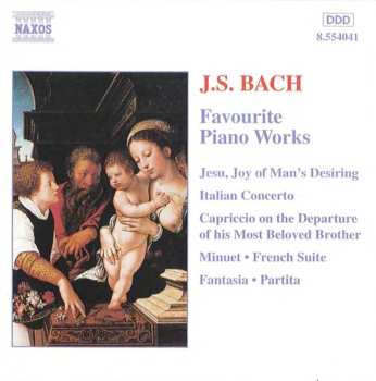 Album Johann Sebastian Bach: Favourite Piano Works