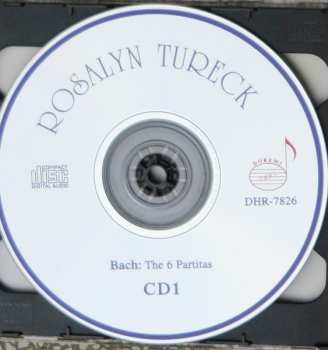 2CD Johann Sebastian Bach: The Six Partitas (Recorded 1949/50) - Rosalyn Tureck Vol.1