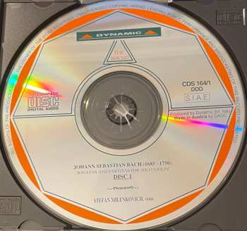 2CD/Dobozkészlet Johann Sebastian Bach: Sonatas And Partitas For Solo Violin