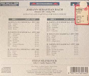 2CD/Dobozkészlet Johann Sebastian Bach: Sonatas And Partitas For Solo Violin