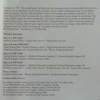 CD Johann Sebastian Bach: Orchestral Suites