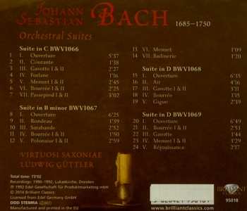 CD Johann Sebastian Bach: Orchestral Suites