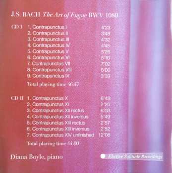 2CD Johann Sebastian Bach: The Art of Fugue