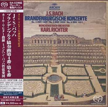 Album Johann Sebastian Bach: Brandenburgiche Konzerte No.4 BWV 1049, No.5 BWV 1050, No.6 BWV 1051 