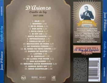 CD Juan D'Arienzo Y Su Orquesta Típica: Criollo De Ley 1957-1958