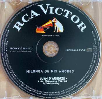 CD Juan D'Arienzo Y Su Orquesta Típica: Milonga De Mis Amores 1964-1975
