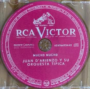 CD Juan D'Arienzo Y Su Orquesta Típica: Mucho Mucho 1953-1954