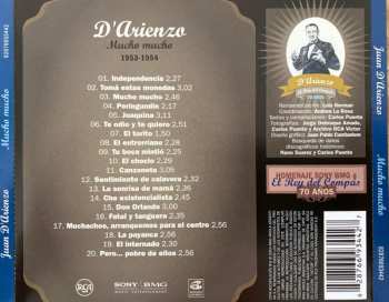 CD Juan D'Arienzo Y Su Orquesta Típica: Mucho Mucho 1953-1954