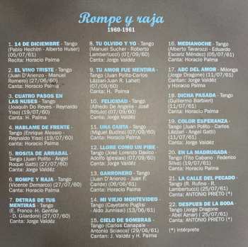 CD Juan D'Arienzo Y Su Orquesta Típica: Rompe Y Raja 1960-1961