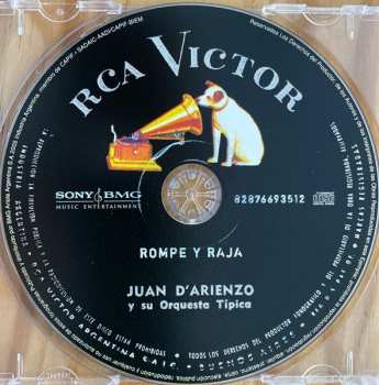 CD Juan D'Arienzo Y Su Orquesta Típica: Rompe Y Raja 1960-1961