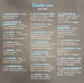 CD Juan D'Arienzo Y Su Orquesta Típica: Viento Sur 1954-1955