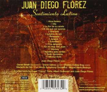 CD Juan Diego Florez: Sentimiento Latino