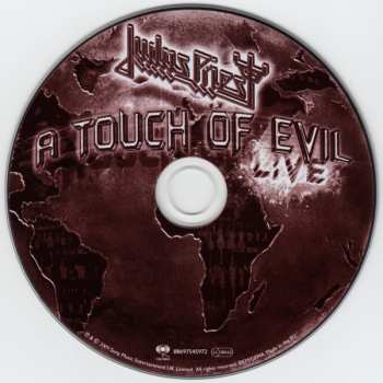 CD Judas Priest: A Touch Of Evil - Live