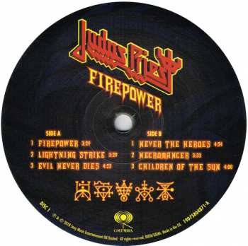 2LP Judas Priest: Firepower