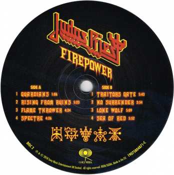 2LP Judas Priest: Firepower