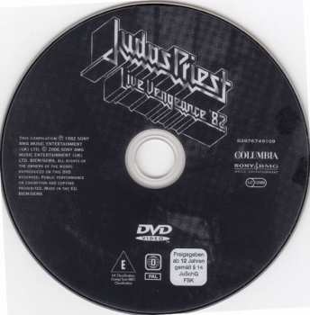 DVD Judas Priest: Live Vengeance '82