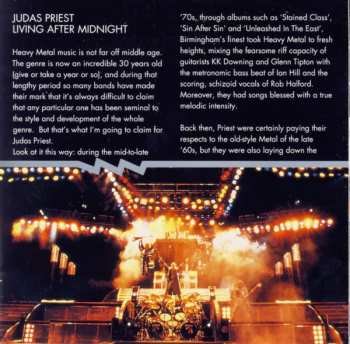 CD Judas Priest: Living After Midnight