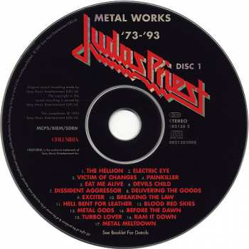 2CD Judas Priest: Metal Works '73-'93