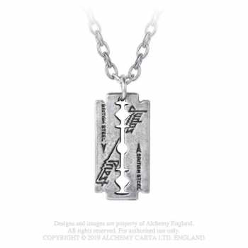 Merch Judas Priest: Nyaklánc Razor Blade