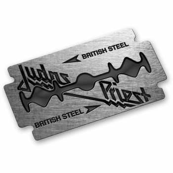 Merch Judas Priest: Kitűző British Steel