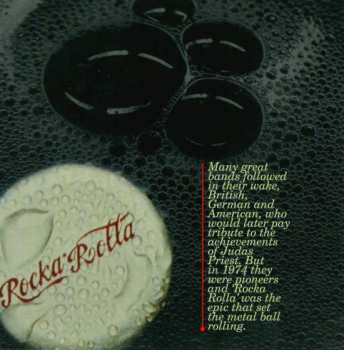 CD Judas Priest: Rocka Rolla DIGI