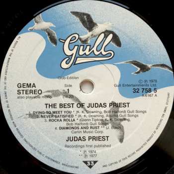 LP Judas Priest: The Best Of Judas Priest