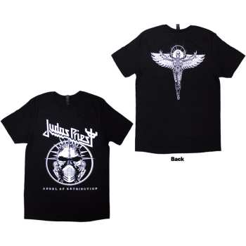 Merch Judas Priest: Judas Priest Unisex T-shirt: Angel Of Retribution Headshot (black) (small) S