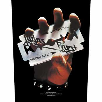 Merch Judas Priest: Hátfelvarró British Steel