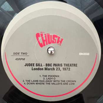 LP Judee Sill: BBC Paris Theatre London March 23, 1972