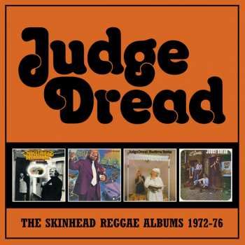 4CD/Dobozkészlet Judge Dread: The Skinhead Reggae Albums 1972-1976