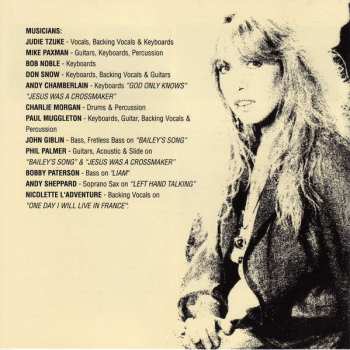 CD Judie Tzuke: Left Hand Talking