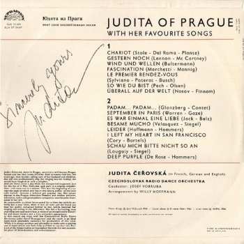 LP Judita Čeřovská: Judita Of Prague With Her Favourite Songs (Zpívá Judita Čeřovská)