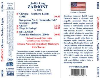 CD The Slovak National Symphony Orchestra: Chroma - Northern Lights • Ghosts • Elegy • Stillness