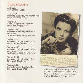 4CD/Dobozkészlet Judy Garland: Smilin' Through : The Singles Collection 1936-1947