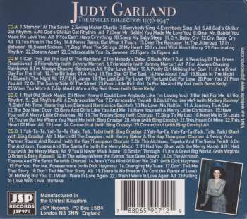 4CD/Dobozkészlet Judy Garland: Smilin' Through : The Singles Collection 1936-1947