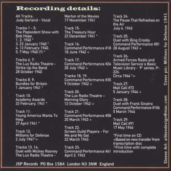 4CD/Dobozkészlet Judy Garland: Lost Tracks 1929 - 1959