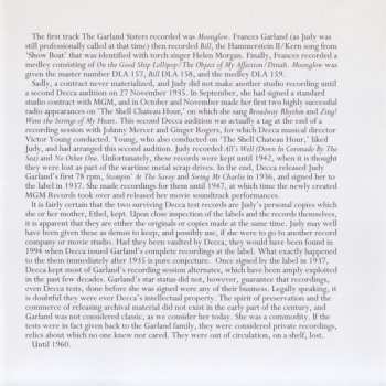 4CD/Dobozkészlet Judy Garland: Lost Tracks 1929 - 1959