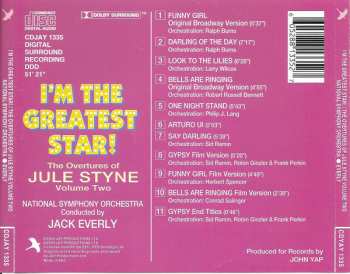 CD The National Symphony Orchestra: I'm The Greatest Star !  The Overtures Of Jule Styne Volume Two