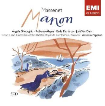 3CD/Dobozkészlet Antonio Pappano: Manon
