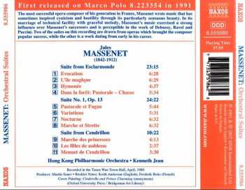 CD Jules Massenet: Orchestral Suites: Esclarmonde Suite And Cendrillon Suite