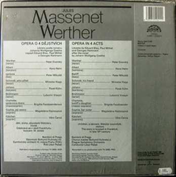 3LP/Dobozkészlet Pavel Kühn: Werther - Opera In 4 Acts