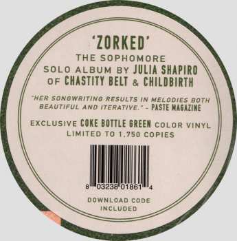 LP Julia Shapiro: Zorked LTD | CLR