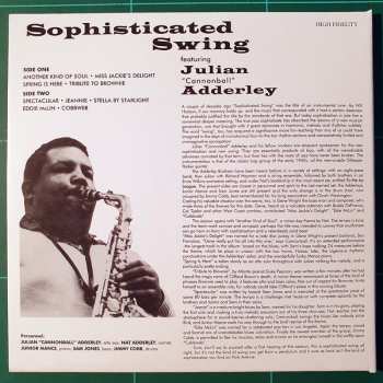 CD Cannonball Adderley: Sophisticated Swing