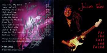 CD Julian Sas: For The Lost And Found