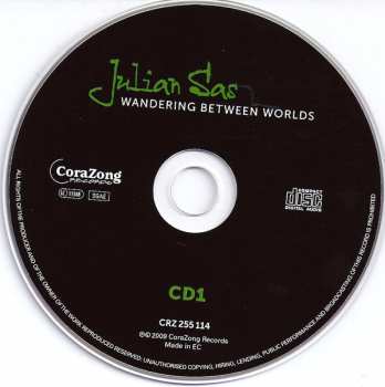 2CD Julian Sas: Wandering Between Worlds